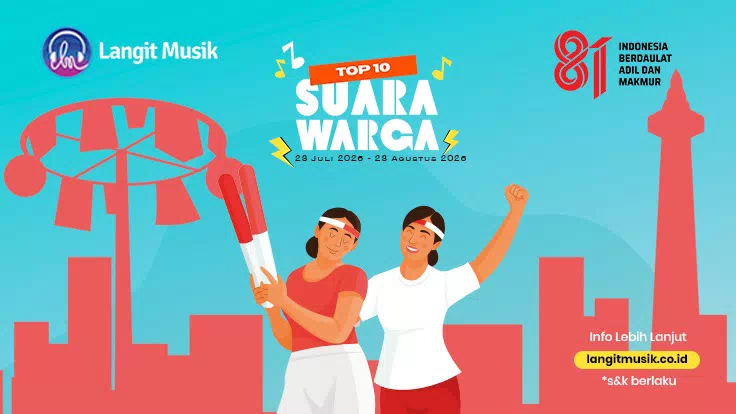 Semarak Kemerdekaan! Dukung Pahlawan Musikmu di "Top 17 Suara Warga Kemerdekaan" dan Rebut Hadiahnya!